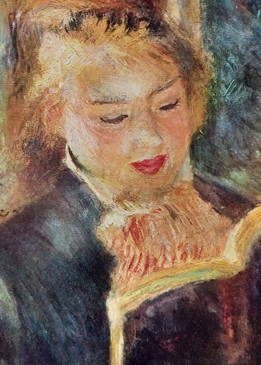 La-Liseuse Auguste Renoir (1841 1919) La Liseuse (ca 1874) musée du Jeu de Paume
