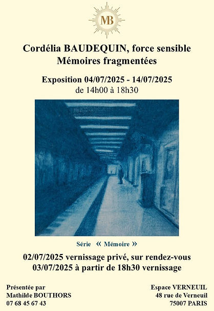 exposition cordelia beaudequin